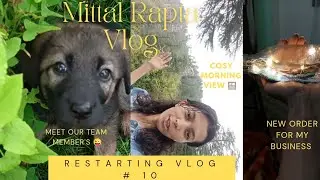 Meet our all team members 😜 | restart vlog #10 #restart #petparent #petparentlife #vlog #newvlog
