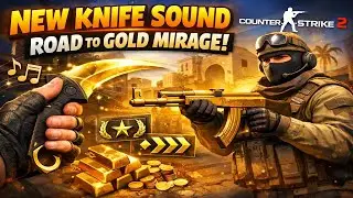 New Knife Sound - Road to Gold Mirage I Counter Strike 2