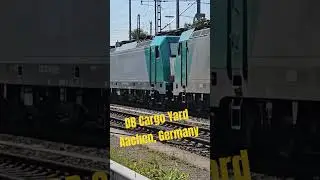 DB Cargo yard Aachen #trainspotting   #railway #trains #dbag #travel #railroad #germany