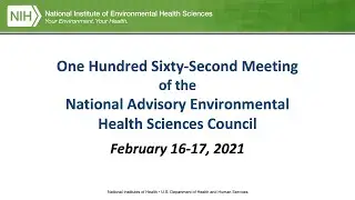 NAEHS Council Meeting - Day One Open PM Session - February 16, 2021