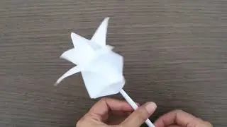 DIY- How to Make Paper Lotus / Origami Lotus Flower / Paper Lotus Flower 