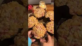 The moistest muffin recipe! | Raspberry white chocolate muffins #muffins