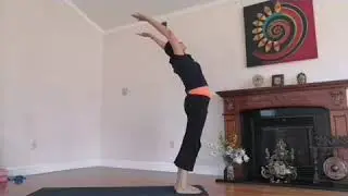 Practice of Hanuman Asana (Yoga Asana- Intermediate)