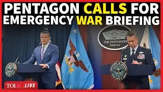 US News LIVE: Pentagon Calls EMERGENCY WAR Meeting Amid Rising Global Tensions | Trump Latest News
