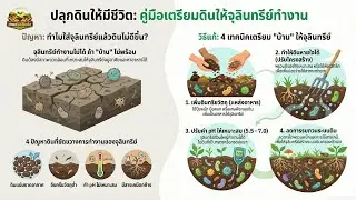 คืนชีพให้ผืนดิน! 3 ประสาน จุลินทรีย์-ฮิวมิค-ไบโอชาร์ ทางรอดเกษตรไทยปี 2026