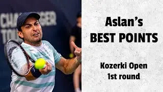 Aslan&rsquo;s BEST POINTS 🤗💯 | Kozerki Open 1st round