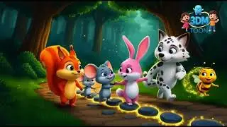 Kids Cartoon Story Without Voice | Jungle Animals I