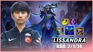 Doinb | Proview Lissandra vs Yone KDA 2/1/14 - LoL Pro Replays