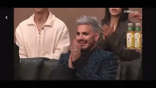 Adam Lambert2024 attends the Chinese music show, waiting backstage