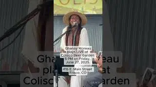 Live Music at Colisco Beer Garden | Ghanay Moreau Performs Friday at 5