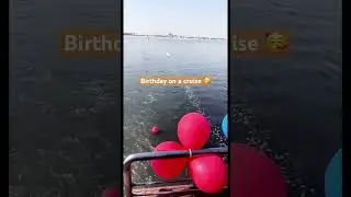 A spectacular Birthday celebration on a Cruise 🤩🥳🛳️ #cruise #birthdaycelebration #fun #shorts