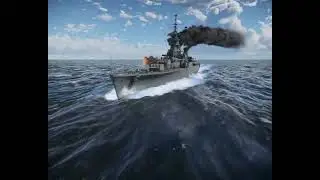 ПВО корабля стреляет на протяжении часа|ASMR/War Thunder
