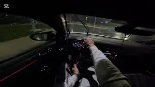 2017 VW GOLF 7.5 GTI (Stage 1 ABT + downpipe)POV NIGHT DRIVE
