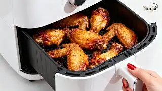 3 рецепта для аэрофритюрницы, которые стоит попробовать! (Куриные крылышки, фарш, картофель и мясо)