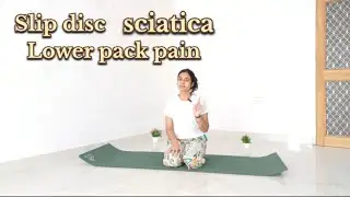 Yoga for backpain|Yoga for slip disc|Yoga for sciatica#yogapractice #yoga #youtubevideo #viralvideos