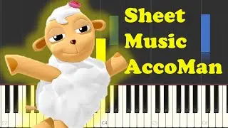🎵 BabyTV &ndash; Cha Cha Cha Dancing Sheep | Sheet Music AccoMan