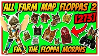 ALL FARM MAP FLOPPAS 2! - Find The Floppa Morphs 😼🔥 (Roblox)