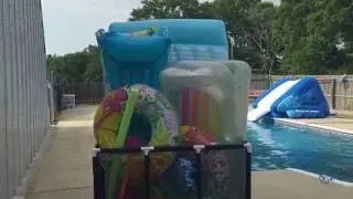 Pool Float Organizer! Awesome Review! Love It!