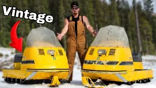 Vintage Snowmobile Testing (1970 Ski-Doo)