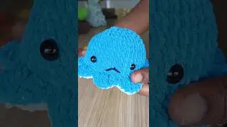 Crochet Reversible octopus😊 #reversibleoctopus #crochet #plushies