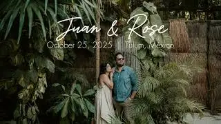 Our Grand Entrance Song | Juan & Rose | October 25, 2025 | Tulum, Mexico