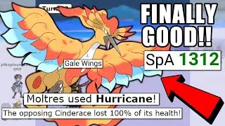 GALE WINGS MOLTRES IS BROKEN! POKEMON SCARLET AND VIOLET | POKEMON SHOWDOWN