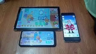 Talking Tom & Friends World & Talking Santa Claus Christmas Echo 35328