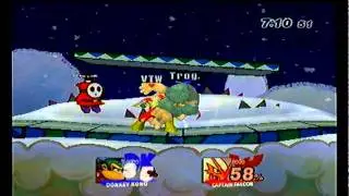 SSBB: VTW(Captain Falcon) -vs- Trog(Donkey Kong) 6/8