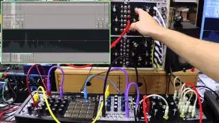THE BATELEUR VCO - Through-Zero Analysis (Sine Waveform, Sine Modulation)