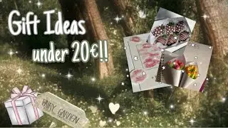 Gift Ideas under 20&euro;!! (600 Follower Special😍)