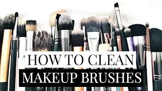 How I Clean My Makeup Brushes Naturally | Kendra Atkins