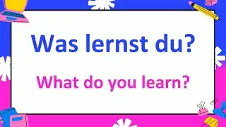 Learn 300+ Basic German WHAT, WHEN and WHERE Questions Fast to Speak Fluently in Daily Situations!
