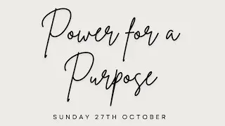 Power for a Purpose || Mark Crosby
