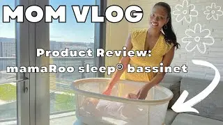 Mom Vlog #2 - Product Review: 4moms mamaRoo sleep bassinet, baby bassinet honest review