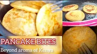 Sweet potato cinnamon pancake bites/Mapishi ya keki za kumimina(vibibi)