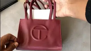 TELFAR Small Oxblood Shopping Bag Unboxing