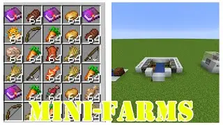 3 SIMPLE Mini-Farms | Minecraft 1.15.2