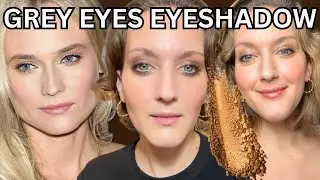 BEST EYESHADOW COLORS FOR GREY EYES
