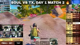 BGMS GRAND FINALS DAY 1 MATCH 2 | SOUL, GODL, GE, TX 🔥 DOMINATION | HIGHLIGHTS #bgms2024