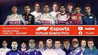 F1 Brazil Virtual Grand Prix Highlights: MULTIPLE POV's