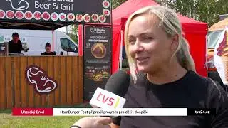 HamBurger Fest připravil program pro děti i dospěl&eacute; (TVS)