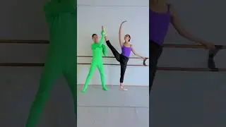 Creo que necesito cambio de aceite 😅#ballet #dance #greensuit