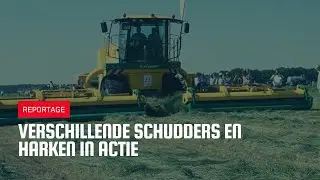 Schudders en harken in actie