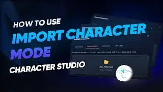 MegaNova Studio Tutorial: Import Character