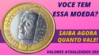 MOEDA DE 1 REAL JK - VALIOSA? VALOR ATUALIZADO 2021