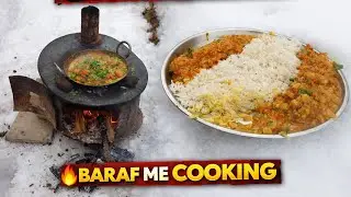 Snow Village life ASMR /aalu ki new recipe 