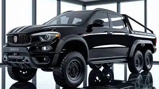 Fiat Strada 6x6 2026 🚙 | A Picape Mais Forte e Diferente do Brasil?