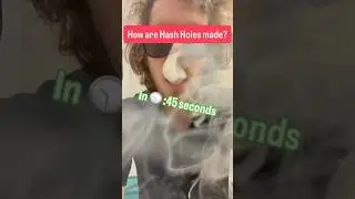 How are Hash Holes made? #thca #420 #thcareview #710
