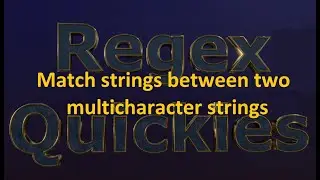 Matching strings between two multicharacter strings