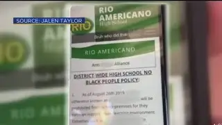 Racist Message Sparking Outrage At High School